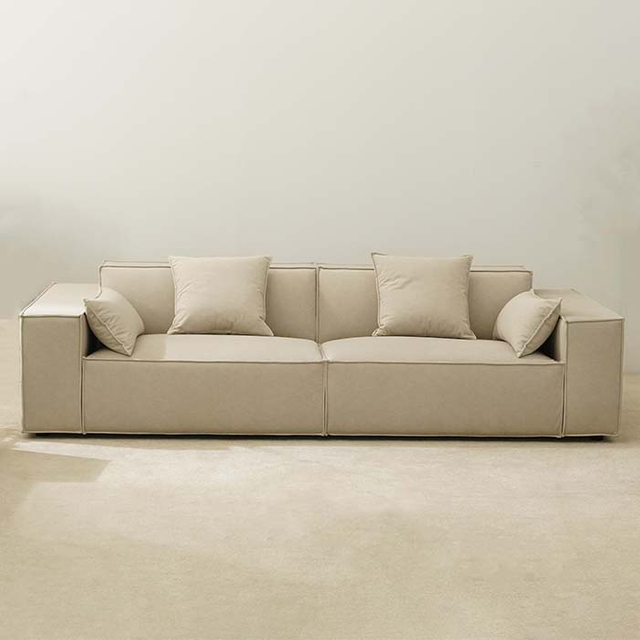 Minimalist Upholstered Modular Living Divani Sofa