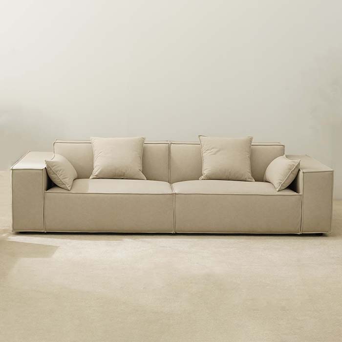 Minimalist Upholstered Modular Living Divani Sofa