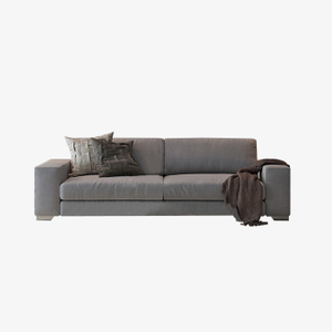 Italian Style Living Room Grey Modular Sofa