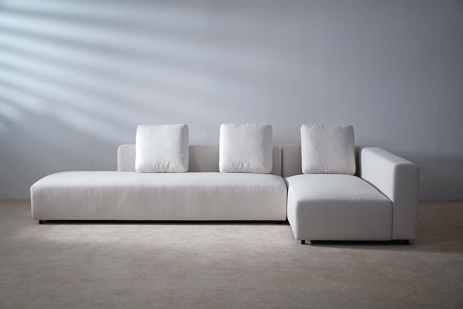 The Allure of Minimalism: Exploring the Elegance of L-Shaped Sofas, Including Outdoor Variations