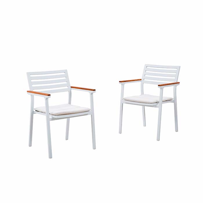 Metal Frame Outdoor Dining Chairs