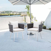 Garden Aluminium Rope Woven Patio Outdoor Chair