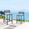 Backyard Modern High Stool Bar Chairs