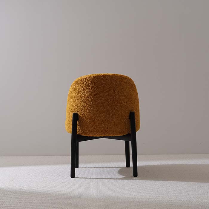 Modern Upholstered Back Support Lounge Chair Living Room