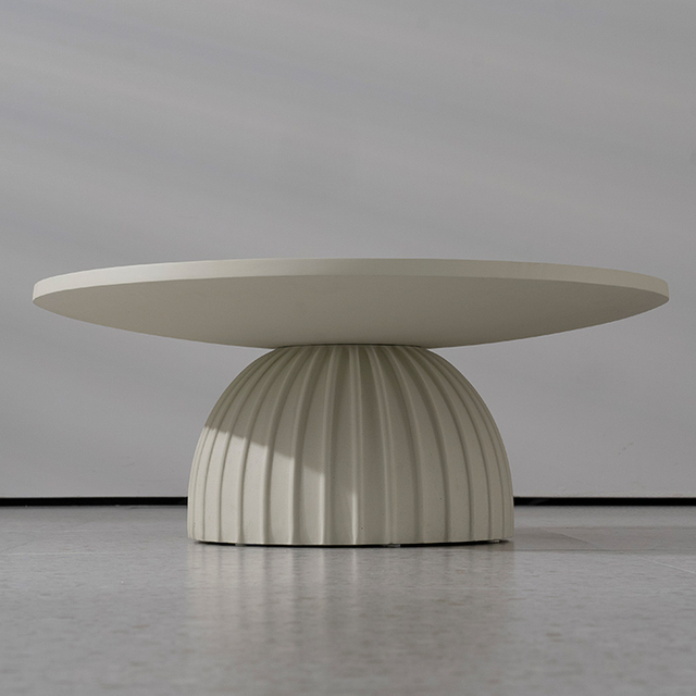 Concrete Indoor/Outdoor Round Coffee Table