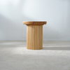 Living Room Wooden Round Side Table For Bedroom West Elm