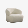 Modern Teddy Boucle Lounge Armchair Lazy Single Sofa Chair