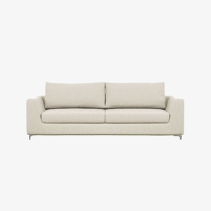 Living Room Furniture Lounge Leather Beige Leather Sofa