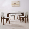 Modern Rectangle Marble Top Dining Table for Dining Room