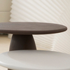 Minimalist Cloud Fiberglass Coffee Table Sets Outdoor Side Tables