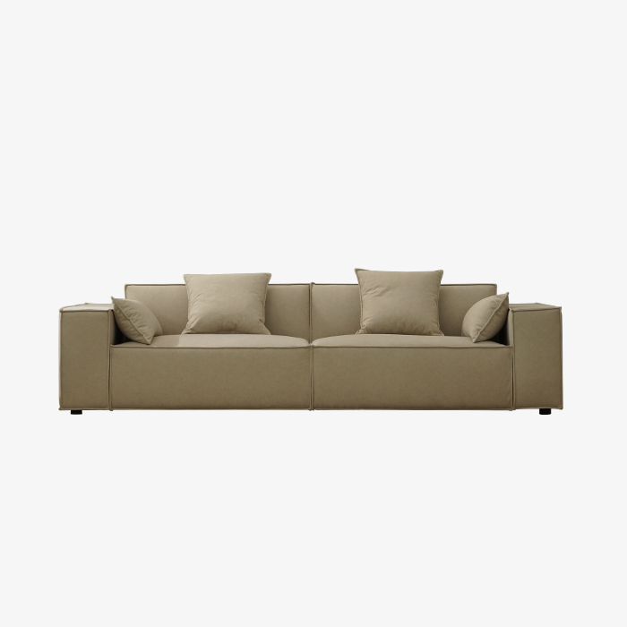 Minimalist Upholstered Modular Living Divani Sofa