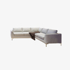 Scandinavian Simple Grey 3 Seater Sofa Set