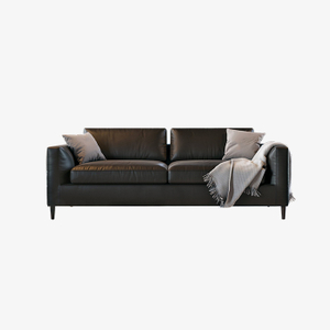 Scandinavian Design Style Furniture Leather Sectional Sofa