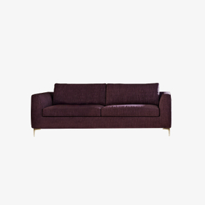 Fabric Red Living Room Sets Loveseat 2 Seater Sofa