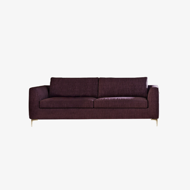 Fabric Red Living Room Sets Loveseat 2 Seater Sofa