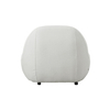 Removable Washable Indoor Lounge Chair For Living Room Furniture Bedroom White