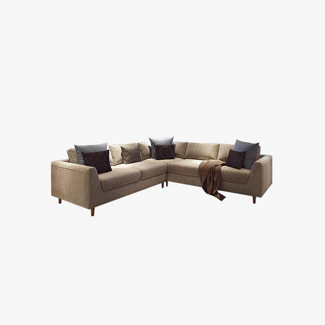 Comfortable Sectional Sofas Corner Modular Sofa Set 5 Seater