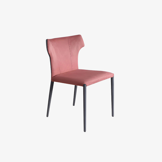 Nordic Kitchen Dining Room Pink Dining Chair