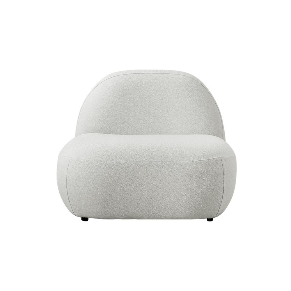 Removable Washable Indoor Lounge Chair For Living Room Furniture Bedroom White