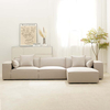 Minimalist Upholstered Modular Living Divani Sofa