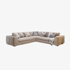 Living Room Corner Modular Couch Sectional Fabric Sofa