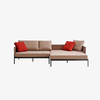 Modern Upholstered Metal Outdoor Sofas