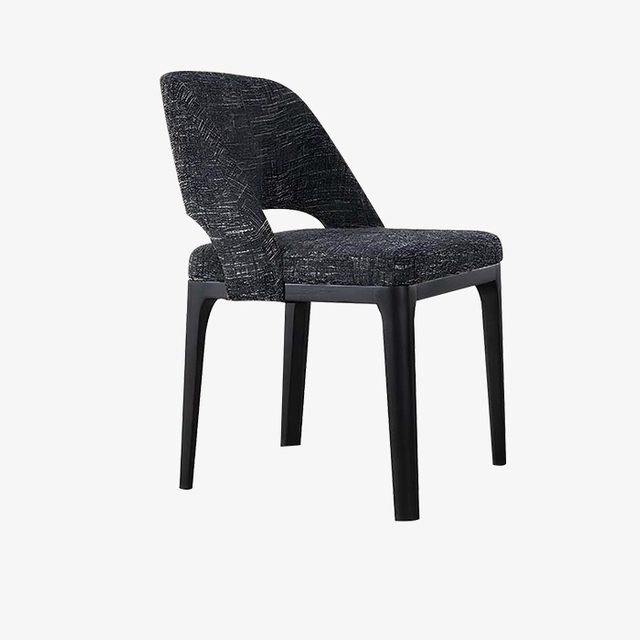 Modern Chair Fabric Armless Chair