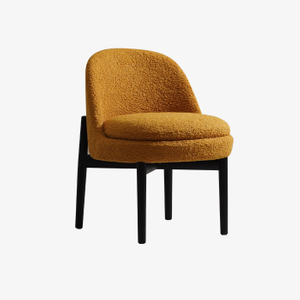 Modern Upholstered Back Support Lounge Chair Living Room