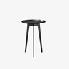 Balck Outdoor Furniture Living Room Sofa Round Side Table Metal