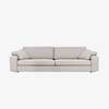 Minimalism Furniture Modern Simple Fabric Couches 3 Seater Sofa 