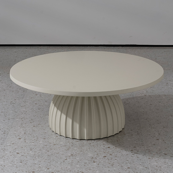 Concrete Indoor/Outdoor Round Coffee Table