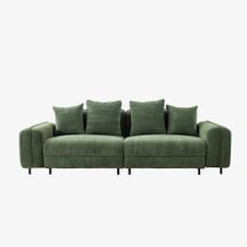 Minimalist Blue Small Two Seater Velvet Sofa And Loveseat 