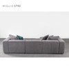 Quality Living Room L Shaped Cloud Couch Sectional Sofa Set