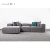 Quality Living Room L Shaped Cloud Couch Sectional Sofa Set