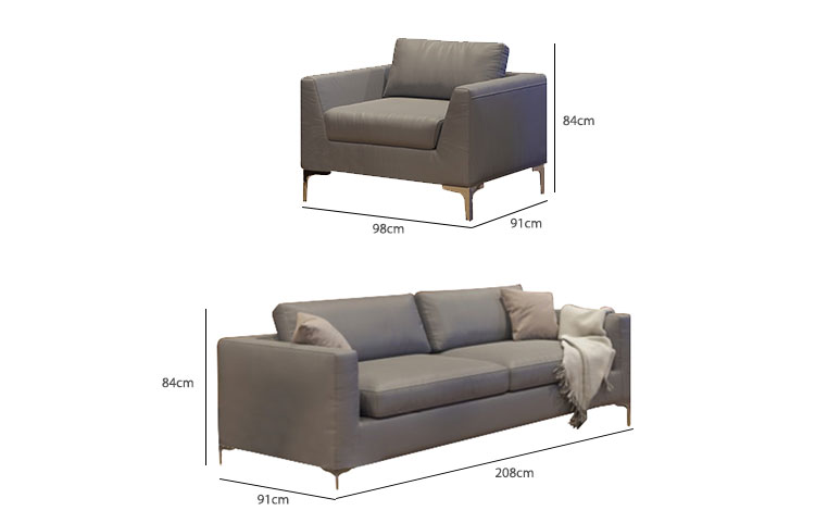 minimalistic sofa