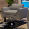 Modern Couch Simple Sofa Minimalist Shaped White Sofa Designs Luxury Sofa