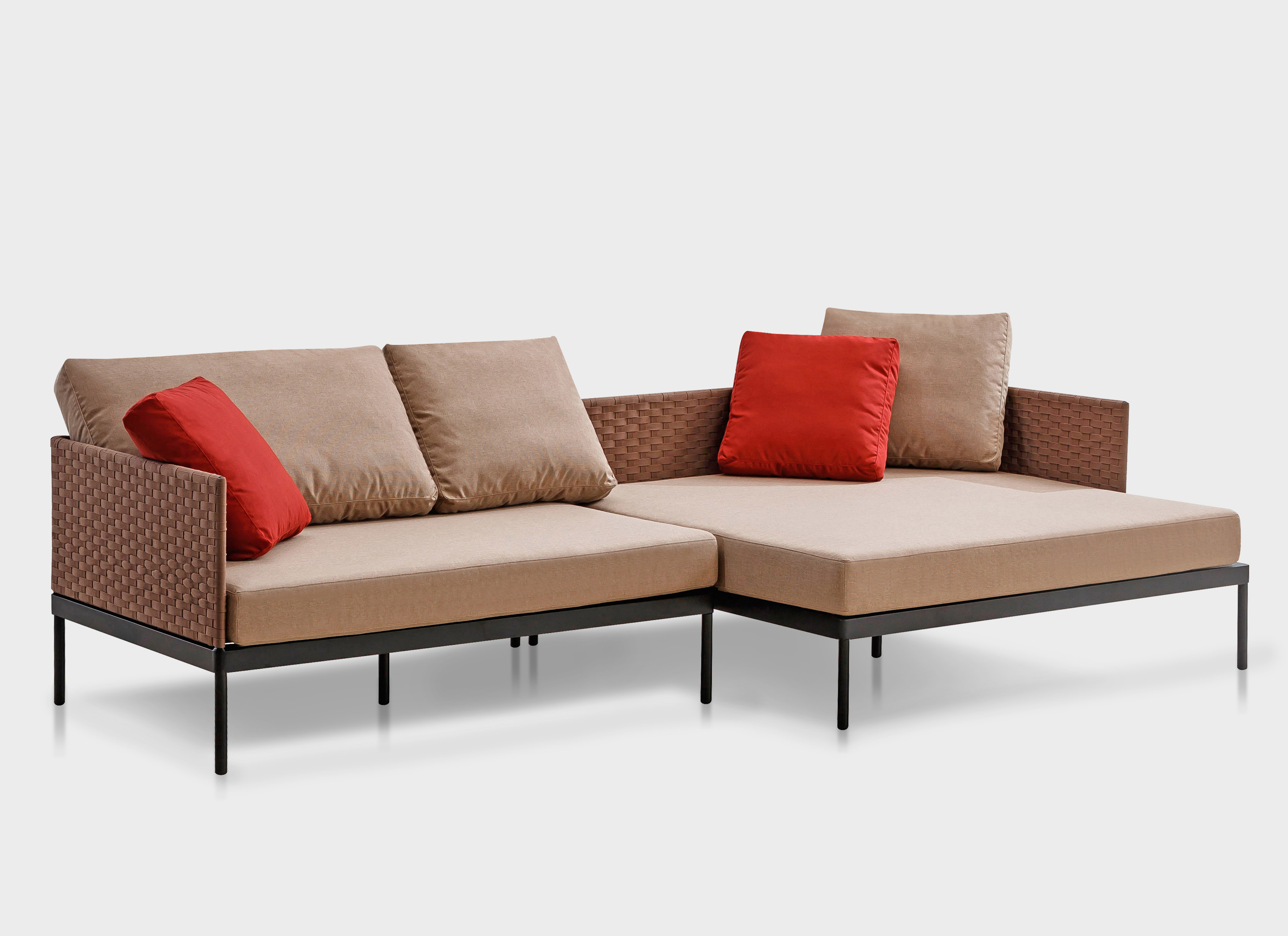 metal outdoor sofas