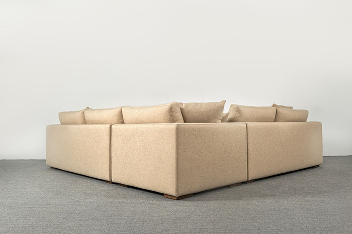 L Shape Sectional Minimalist Sofa