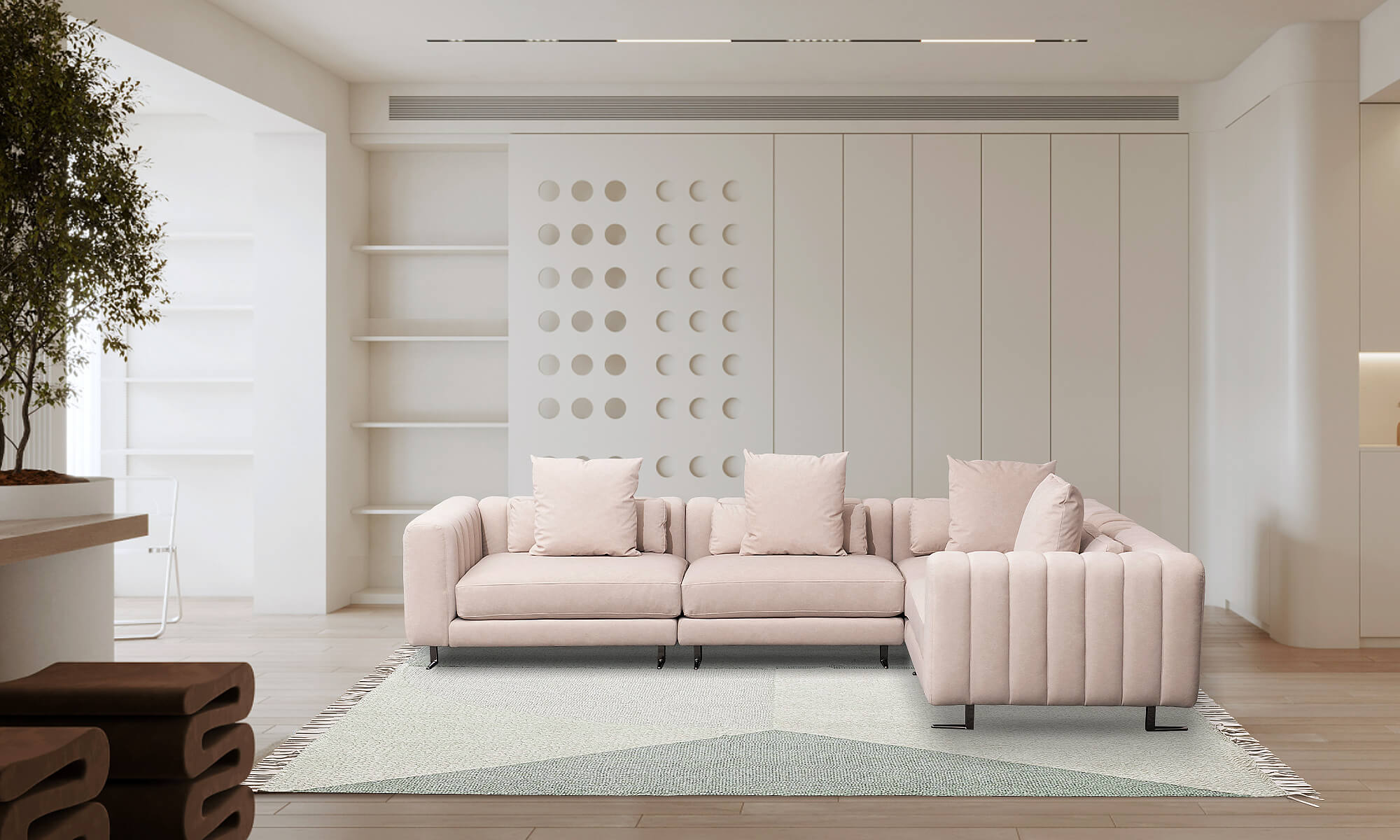 comfortable modern sofa