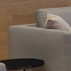 Modern Couch Simple Sofa Minimalist Shaped White Sofa Designs Luxury Sofa
