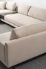 Living Room Luxury Sofa Sectional Fabric Sofa Set with Corner Table