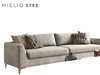 Luxury Sofa Set Fabric 3 Seater Modern Sofa