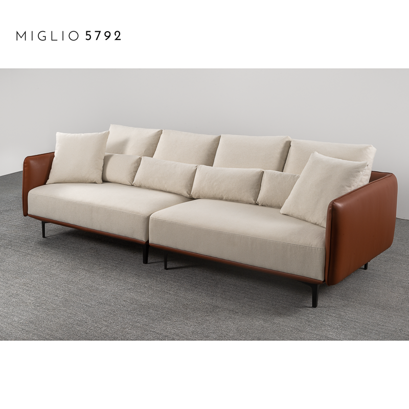 Elegant Fashion Modern Style Fabric Sofa M002