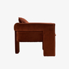 Modern Velvet Upholstered Accent Armchair 