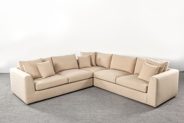 L Shape Sectional Minimalist Sofa