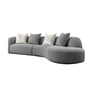 Fabric Modern Curved Sofas