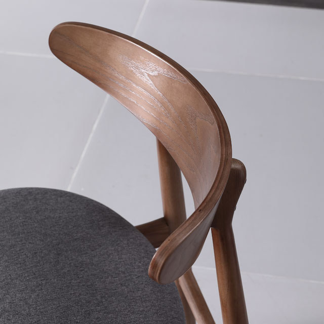 Solid Wood Nordic Chair Coffee Chair