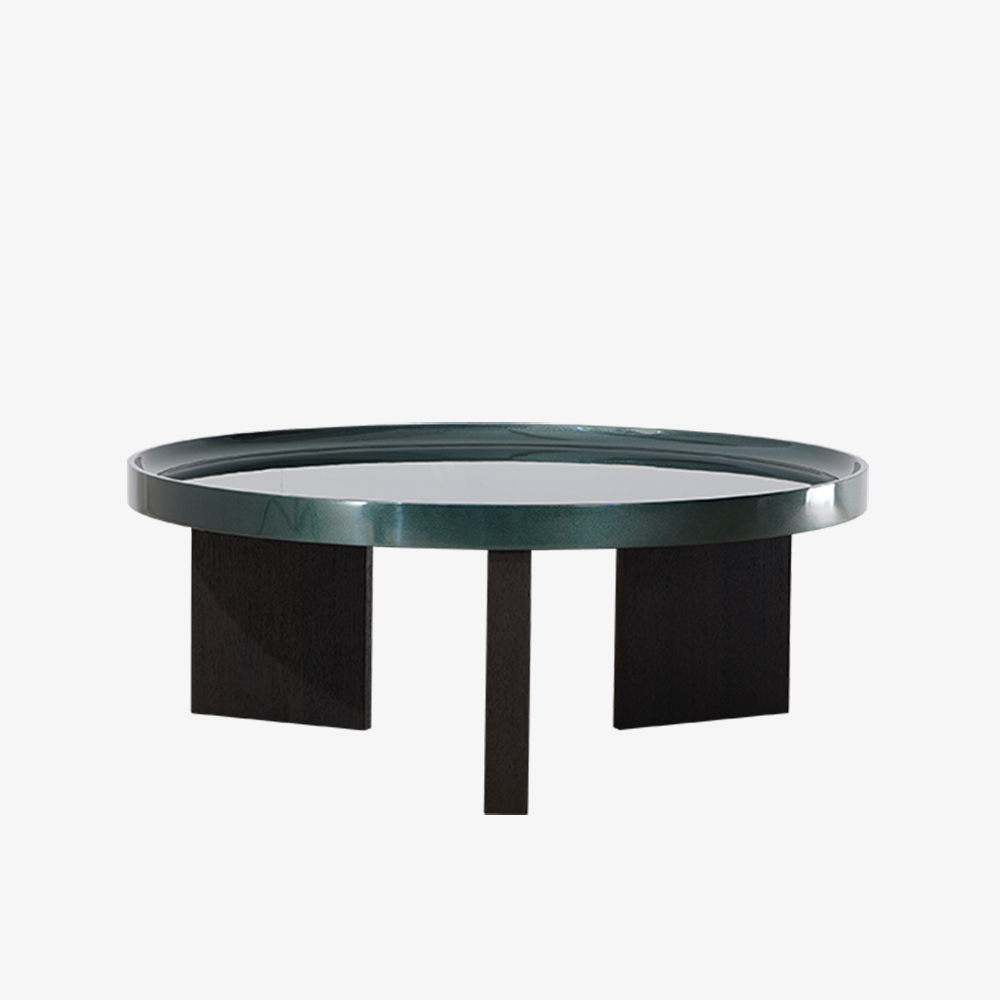 Modern Contemporary Round Coffee Table Set for Living Room