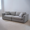 Modern Upholstered 3 Seater Sectional Sofa Living Room