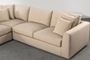 Italian Style Furniture Modern Sofas Sectional L Shape Fabric Sofa Set